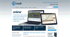 Desktop Screenshot of ctrack.com.au