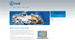 Desktop Screenshot of ctrack.fr